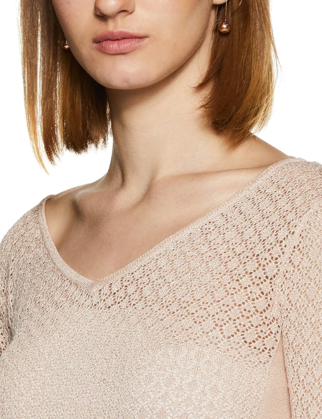 VERO MODA - Rose Gold Full Sleeves Top