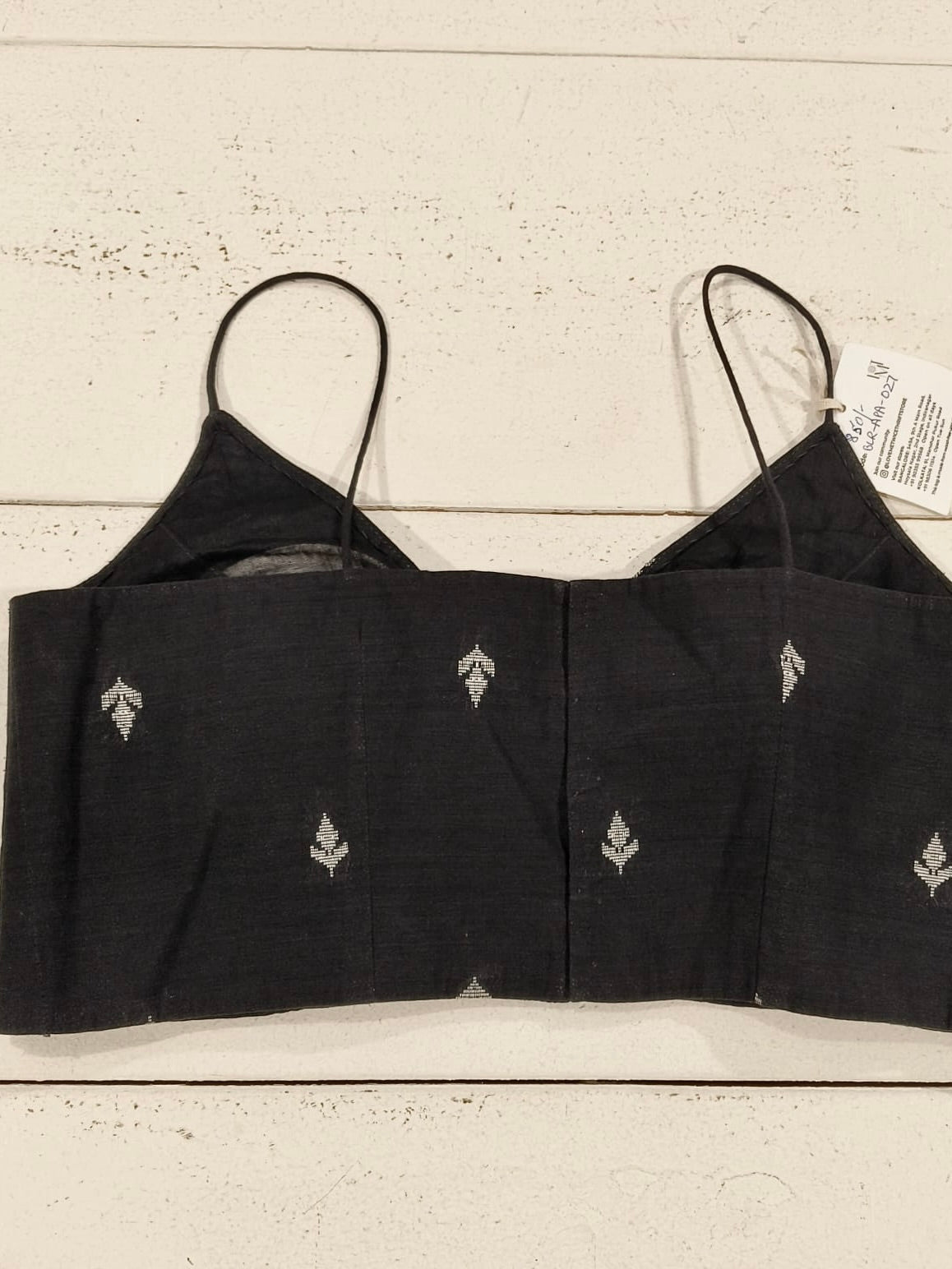 Black Spaghetti Strap Blouse