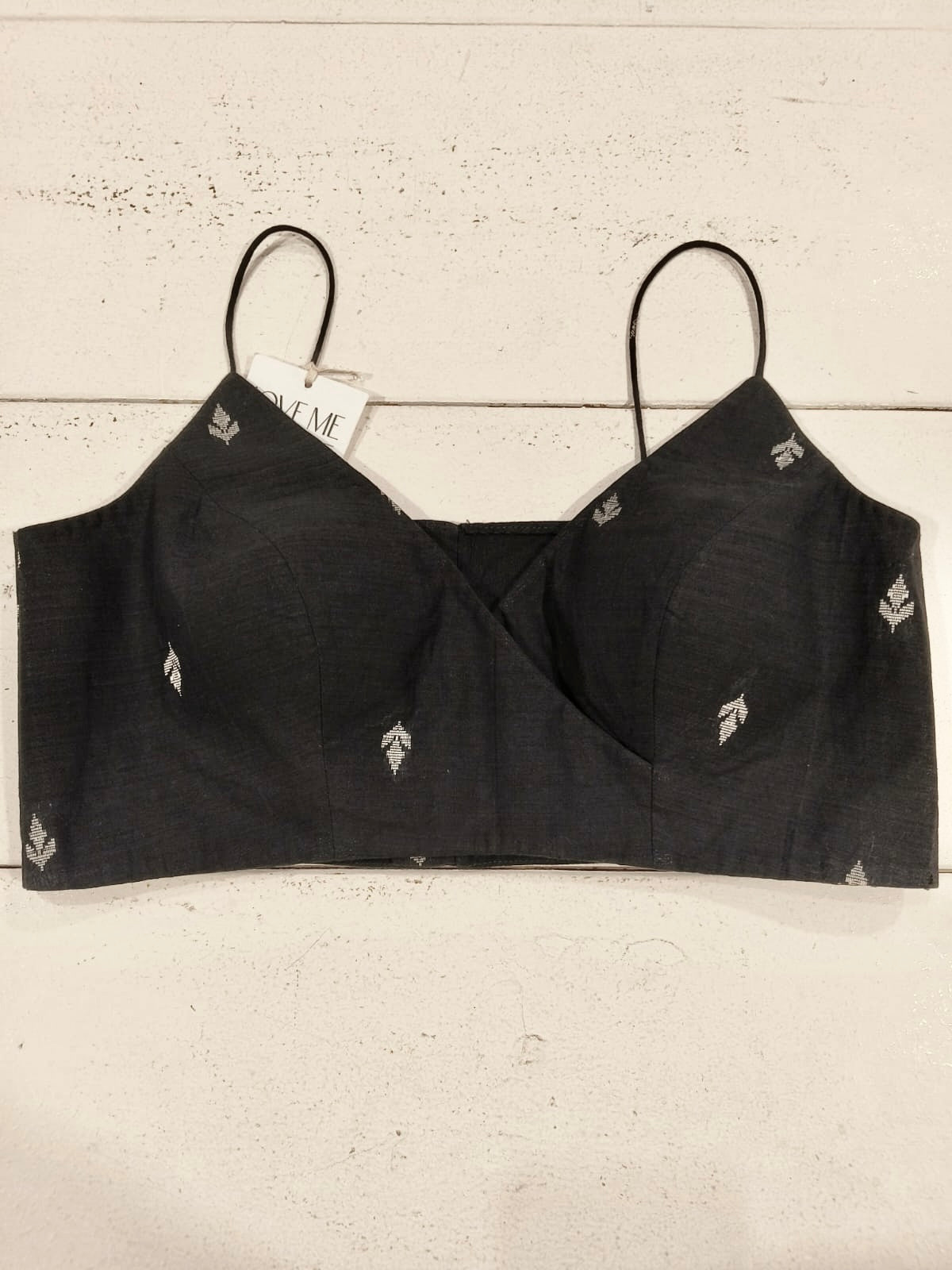 Black Spaghetti Strap Blouse