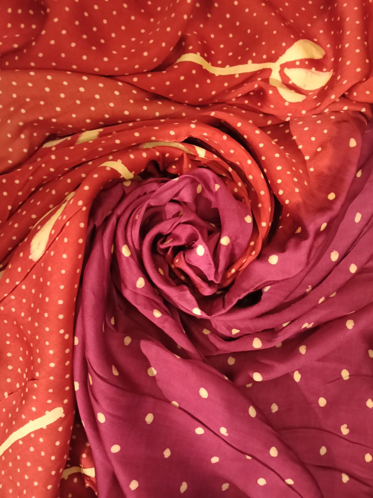 CHIDIYAA - Red and Purple Jannah Sari