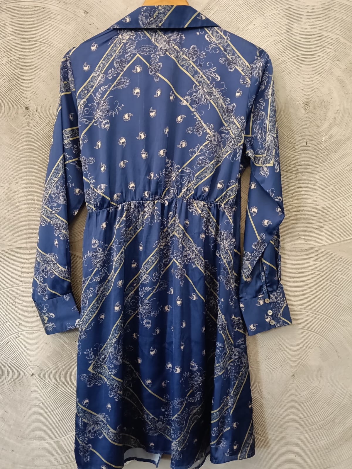 VERO MODA - Blue Printed Wrap Dress