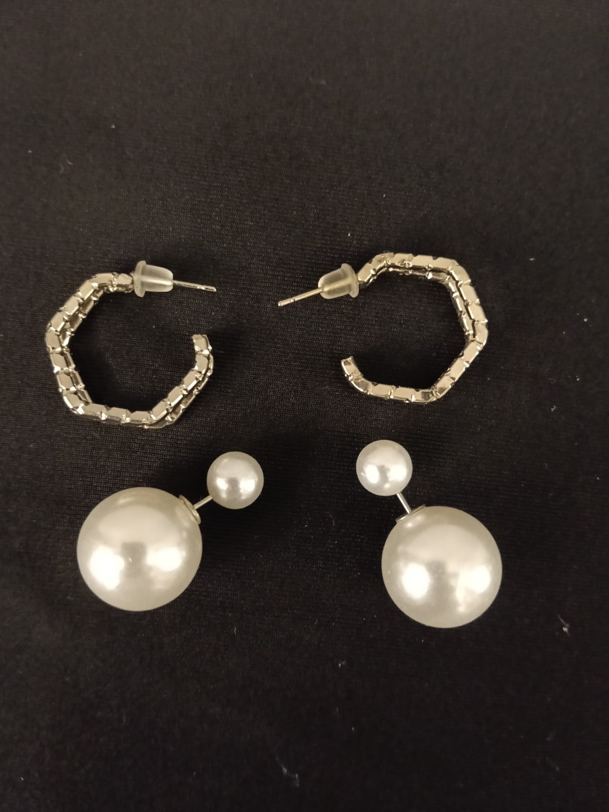 Pearl earrings