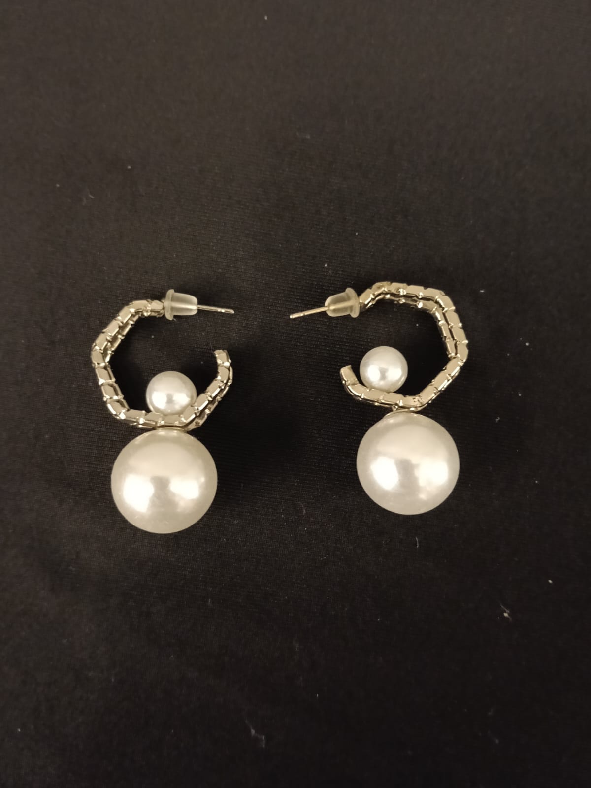 Pearl earrings