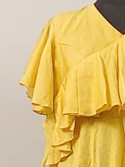 RACHANA NARWANI - Yellow Ruffle Dress