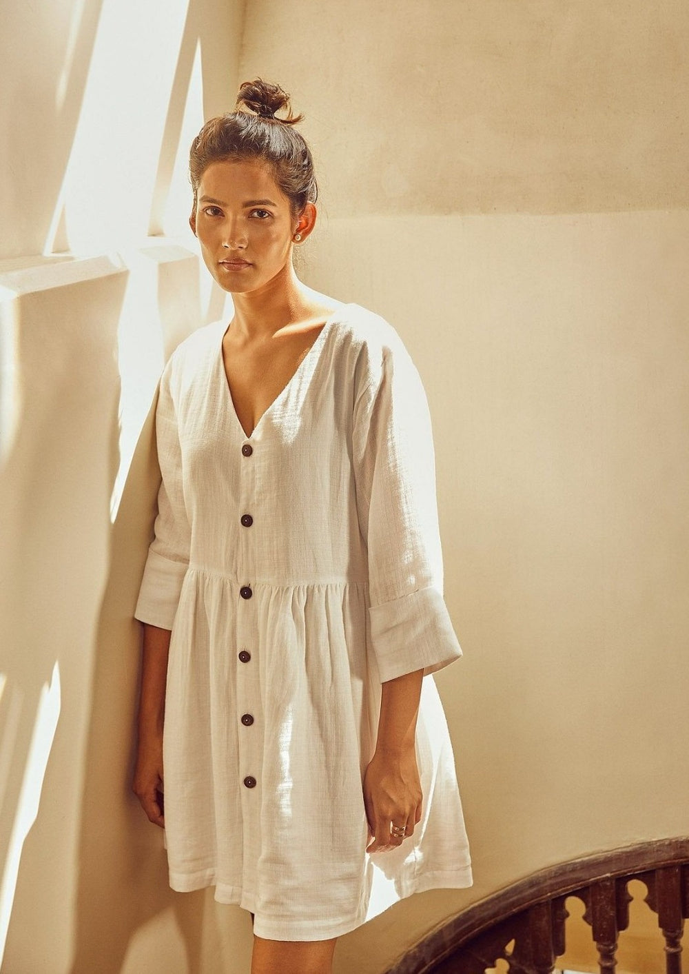 NO NASTIES - Coconut Milk Drop-waist Mini - L