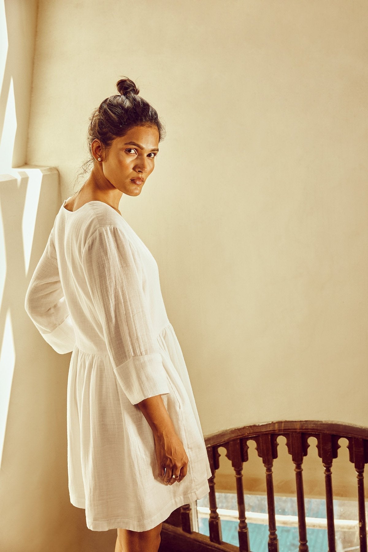 NO NASTIES - Coconut Milk Drop-waist Mini - L