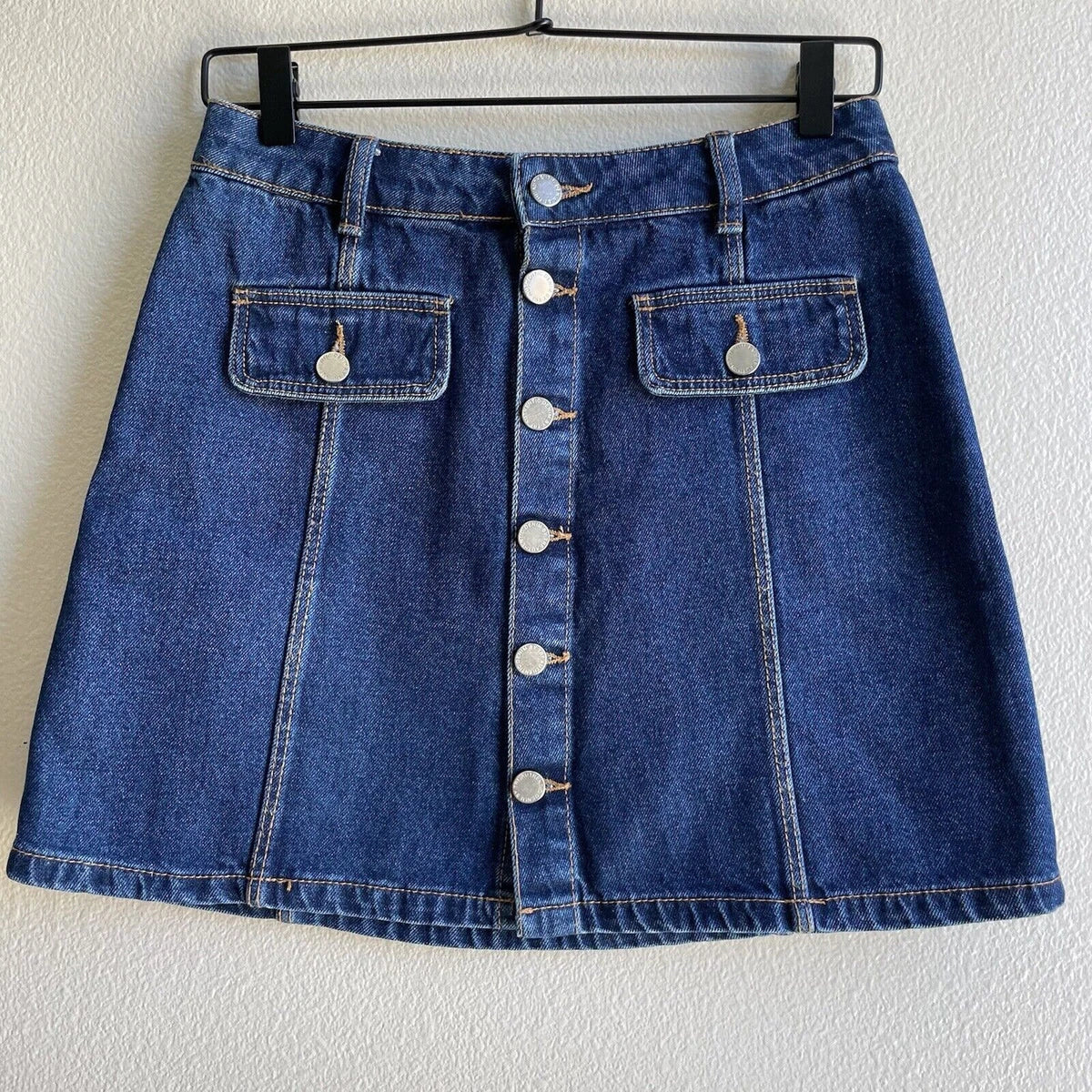 ZARA - A-line Mini Denim Skirt