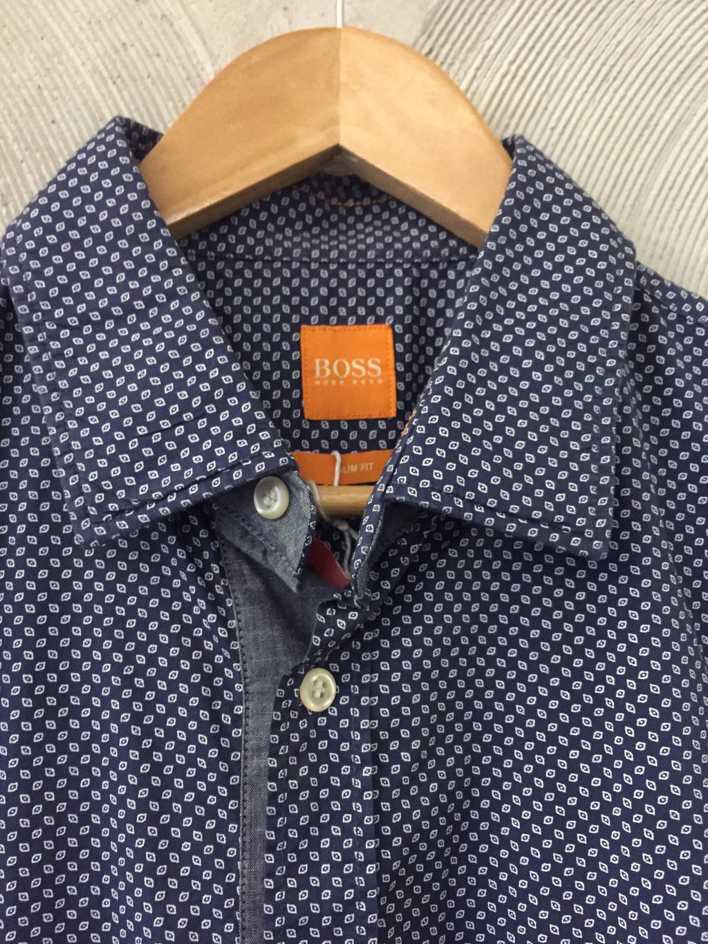 HUGO BOSS - Blue Slim Fit Shirt