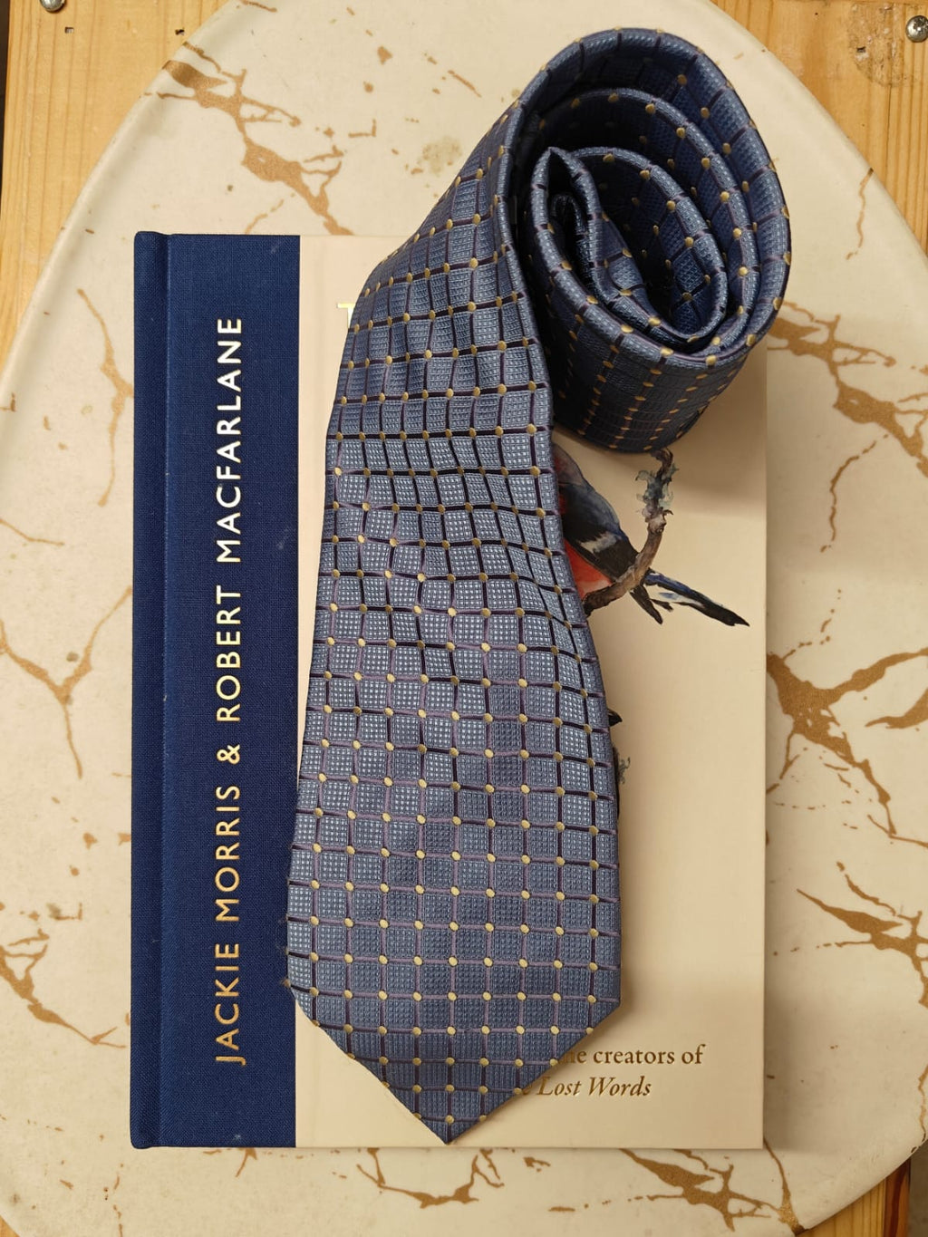 Blue Silk Tie